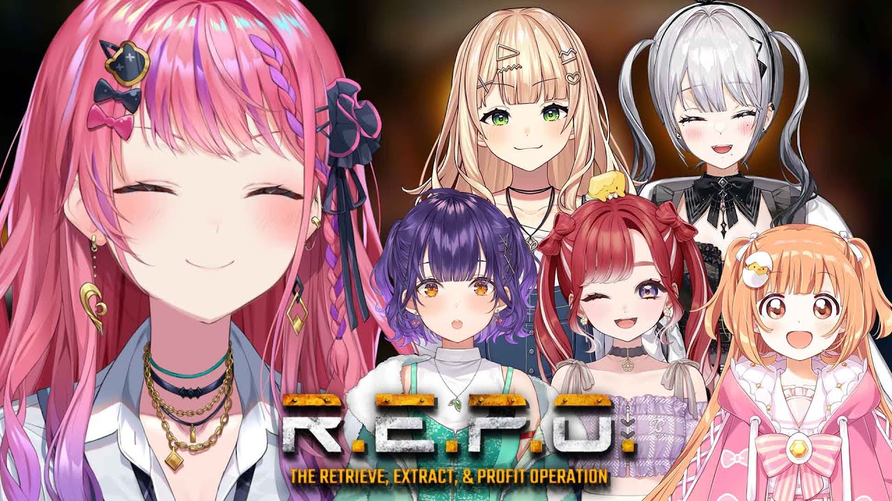 【R.E.P.O.】初フルパでちょー騒がしいお宝集めいくぞうっ!!✨️【倉持めると/にじさんじ】
