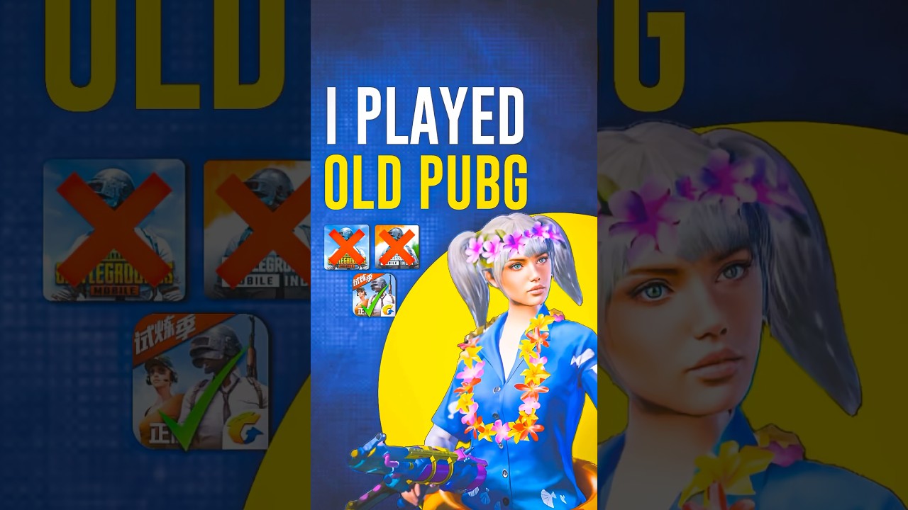 2025 Throwback: Playing Old Erangel | PUBG Old Version with Zero Lag | Better Than BGMI?