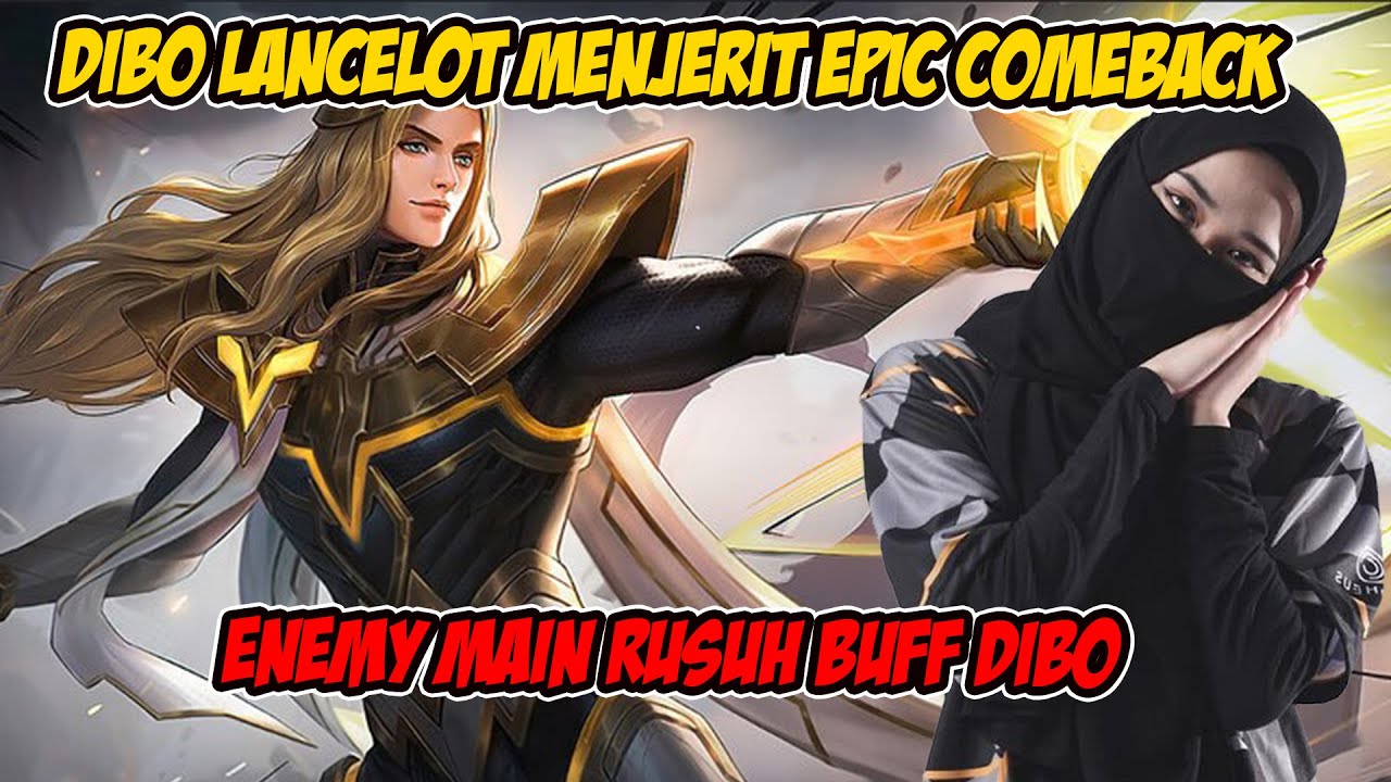Dibo Menjerit Jumpa Enemy Main Rusuh Buff 😂 !! MOBILE LEGENDS