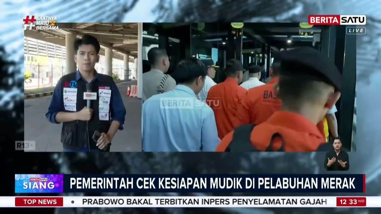 Menko PMK dan TNI-Polri Cek Kesiapan Pelabuhan Merak Sambut Musim Mudik #beritasatu