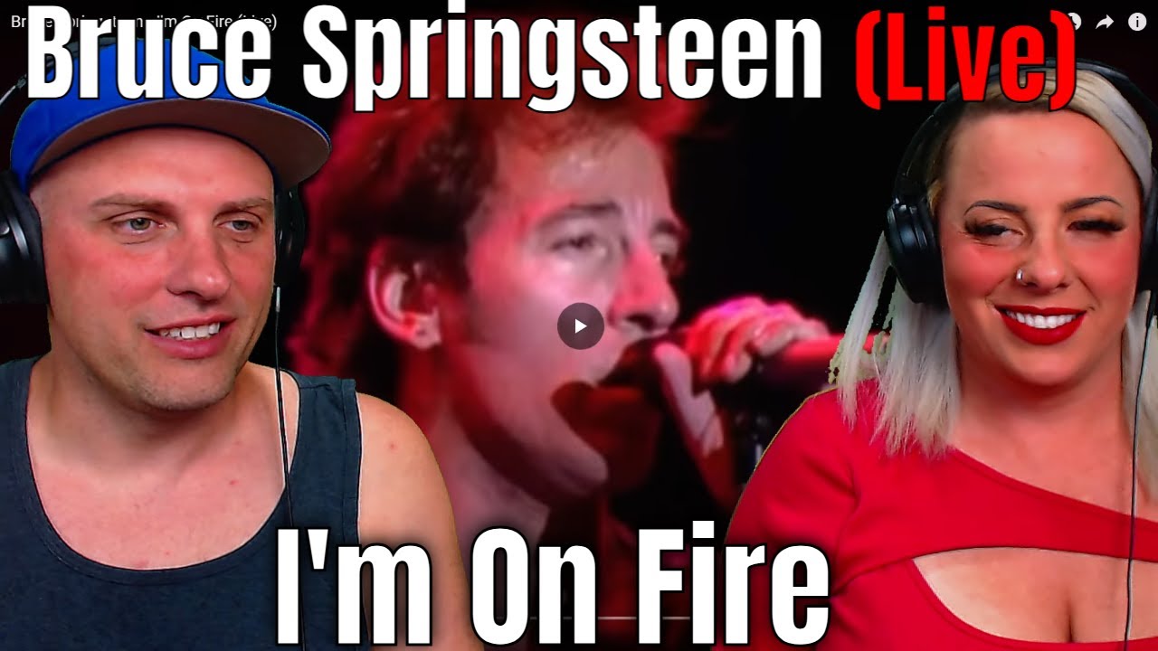 Reaction To Bruce Springsteen - I'm On Fire (Live) THE WOLF HUNTERZ REACTIONS
