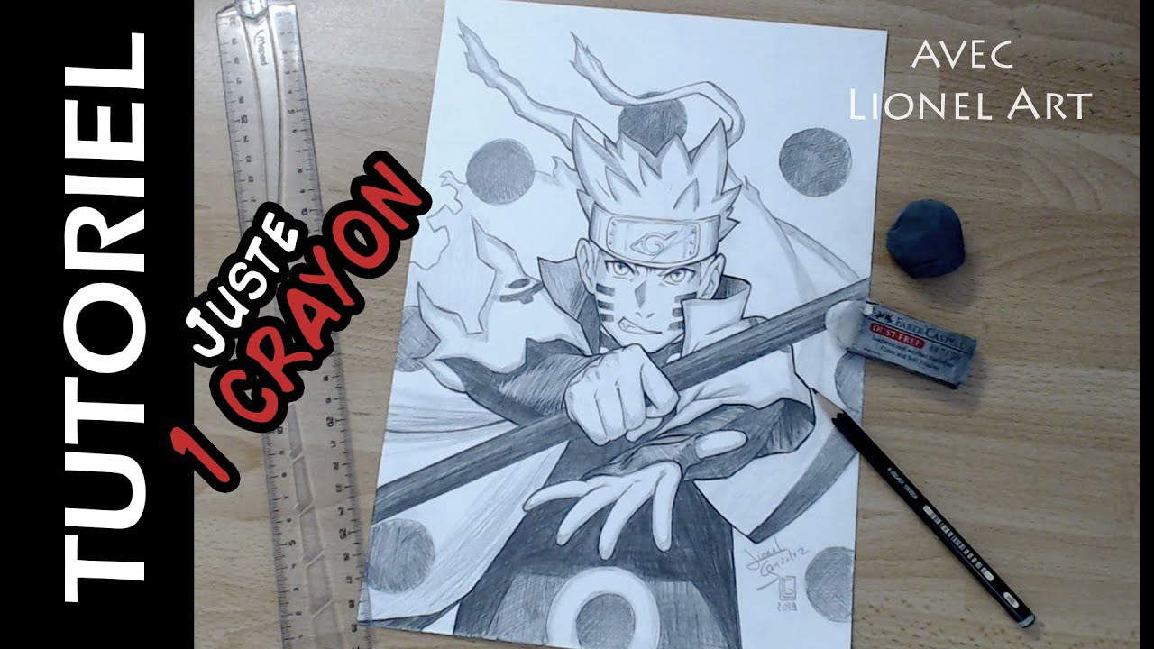 Comment Dessiner Naruto mode Ermite Rikudo