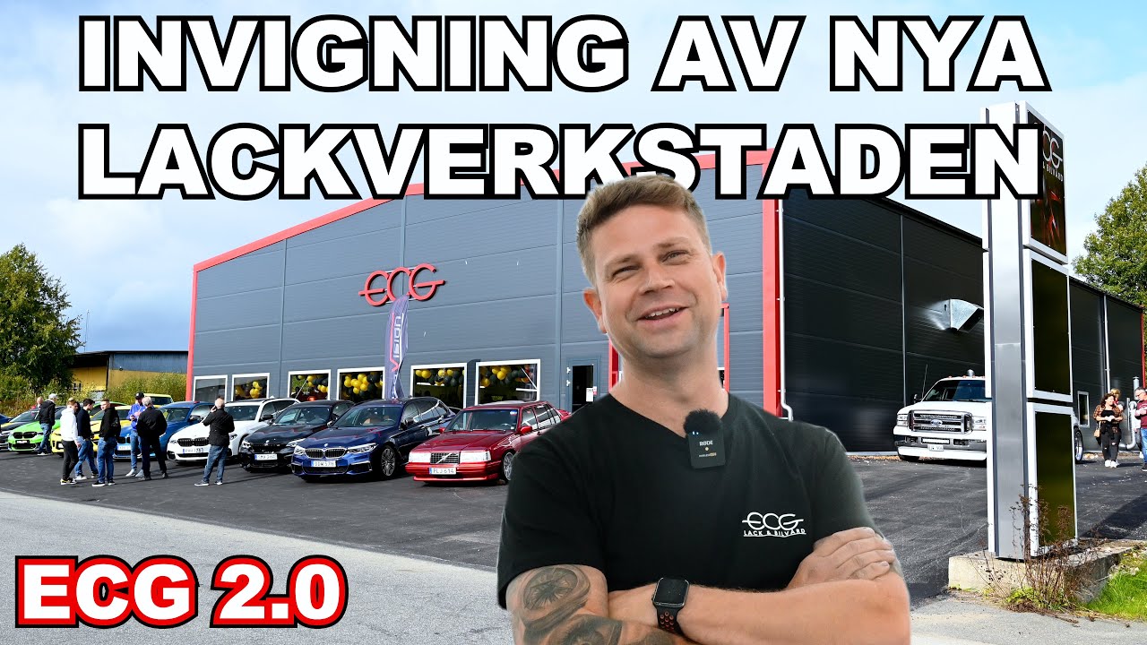 INVIGNING AV NYA LACKVERKSTADEN - ECG 2.0