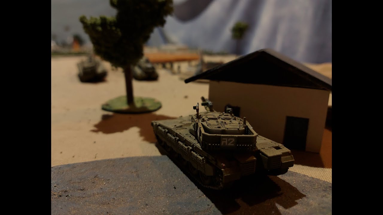 World War  Three - Team Yankee - Battle Report: Israel vs Syria, Golan Heights Clash, 90 points.