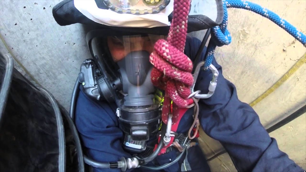 Inside a confined space rescue drill with Phoenix Fire Dept.