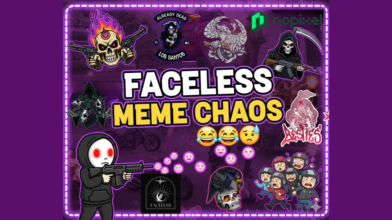 🎭 Faceless Slander 🎭 ︳NoPixel 4.0 GTARP