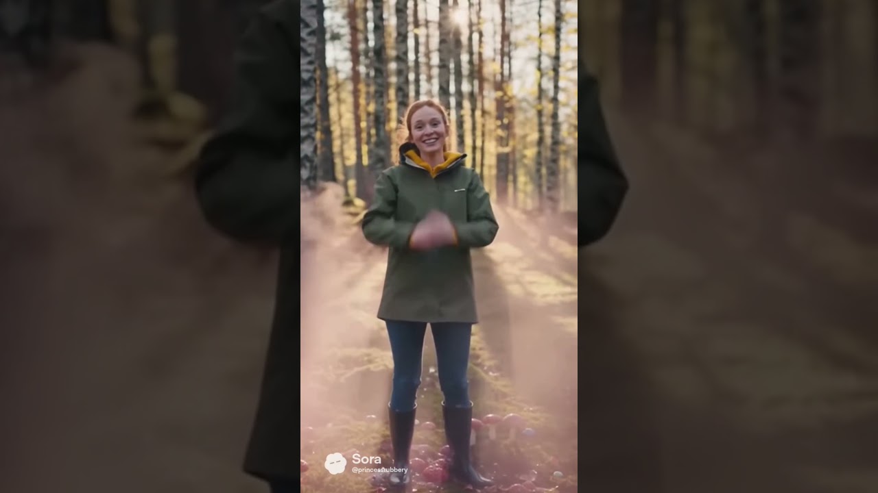 Kobiety depczą trujące grzyby w gumowych butach 03