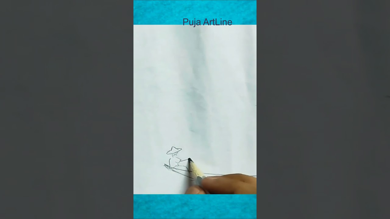 Durga puja special drawing/Saratkal drawing/Bengali festival drawing/autumn 