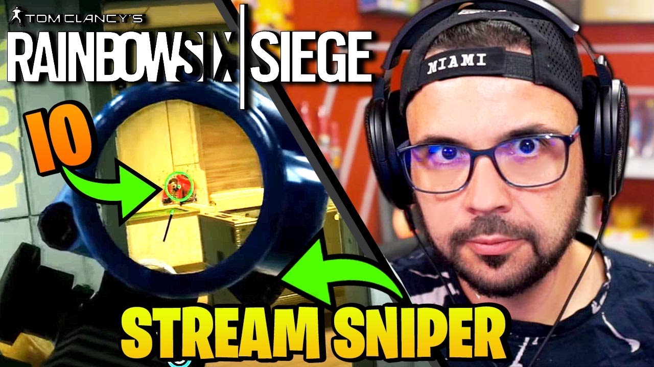 il Mio Primo STREAM SNIPER su RAINBOW SIX SIEGE