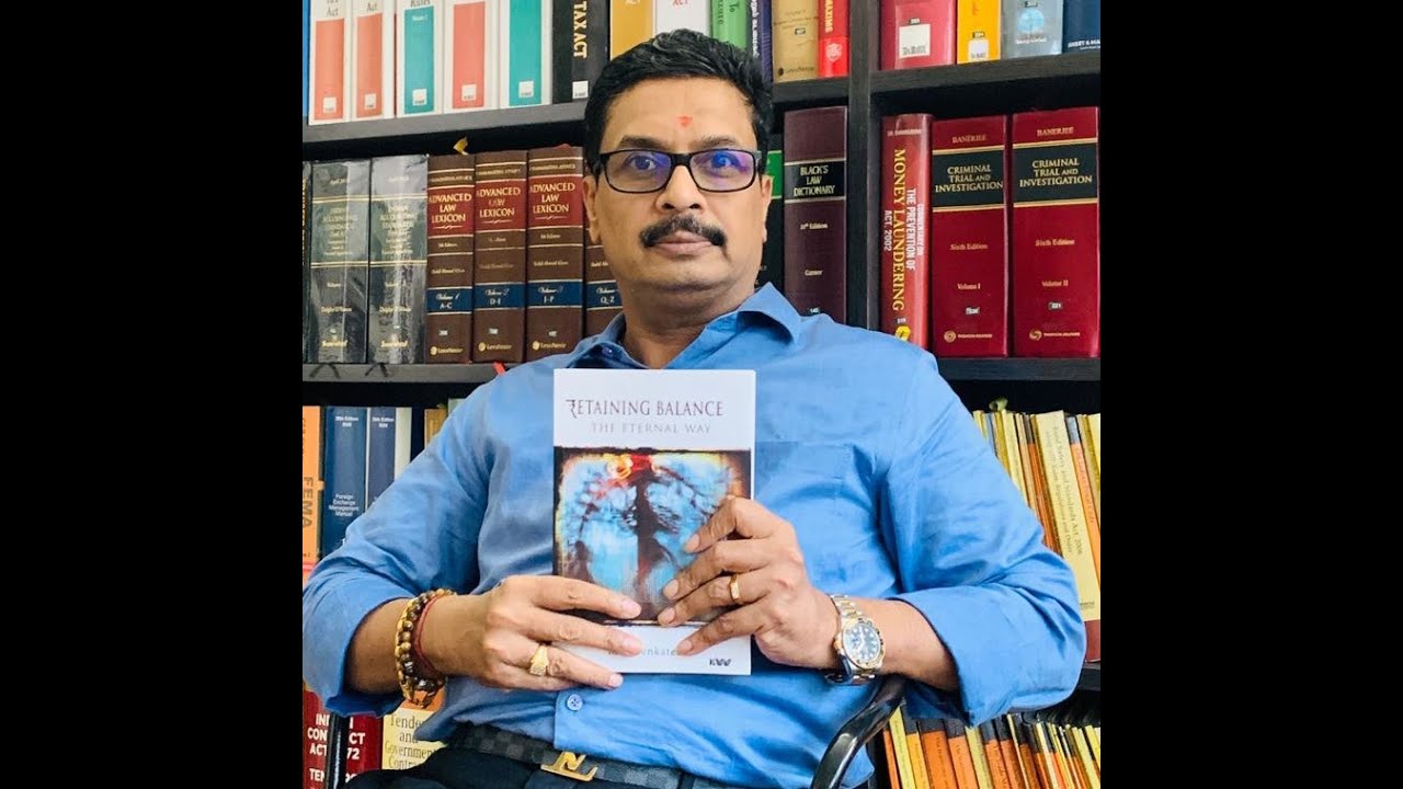 Rendezvous with Dr.M.R.Venkatesh on the book Retaining Balance-The Eternal Way: Fascinating Approach