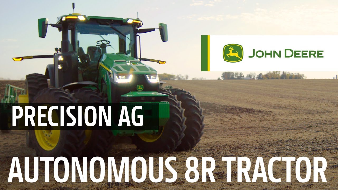 Tractor 8R autónomo | John Deere