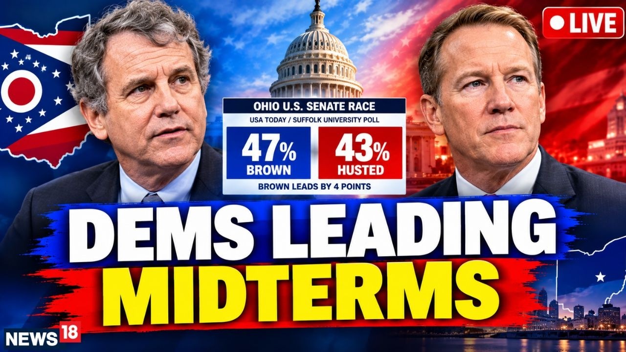 US 2026 Midterms Live : Democrats Lead In Key Senate Races | Latest Polls & Battlegrounds | N18G