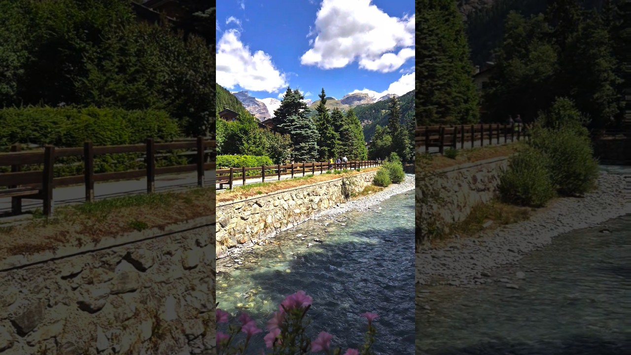 Visite Champoluc 🇮🇹 #shorts #travel #panorama