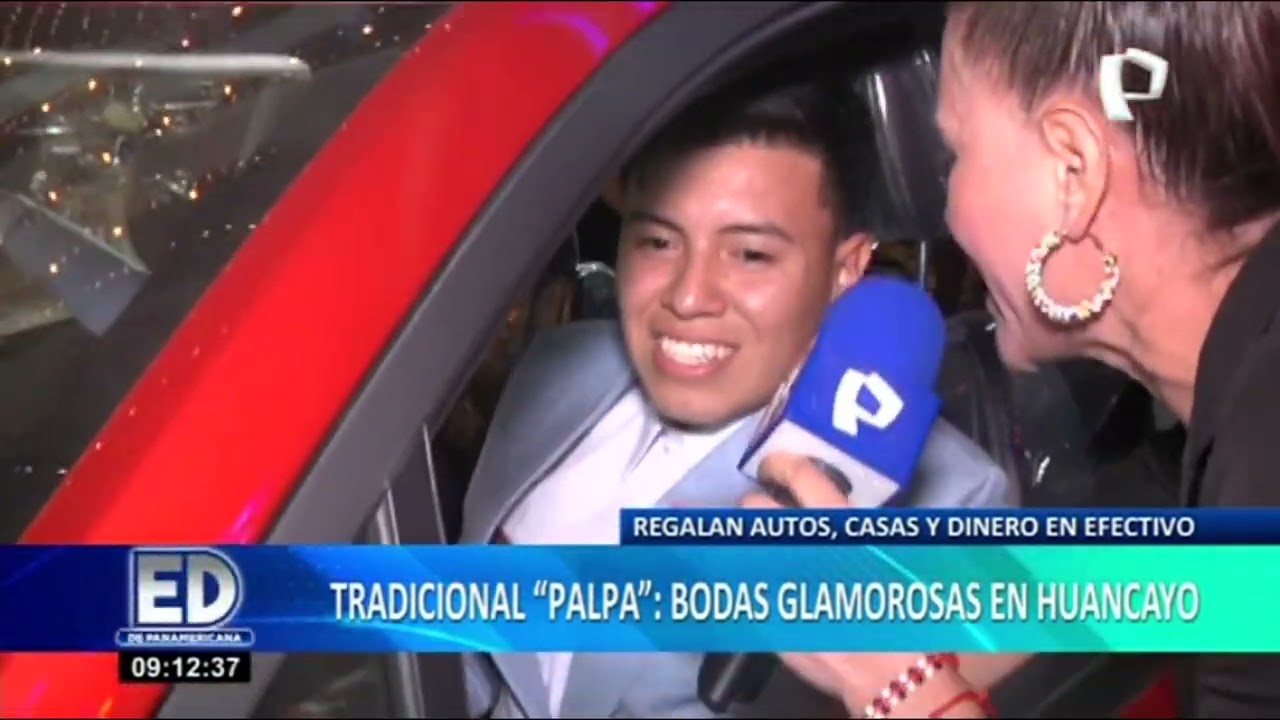Bodas en Huancayo: pareja recibe camioneta nueva, más 120 mil soles y cajas llenas de dólares