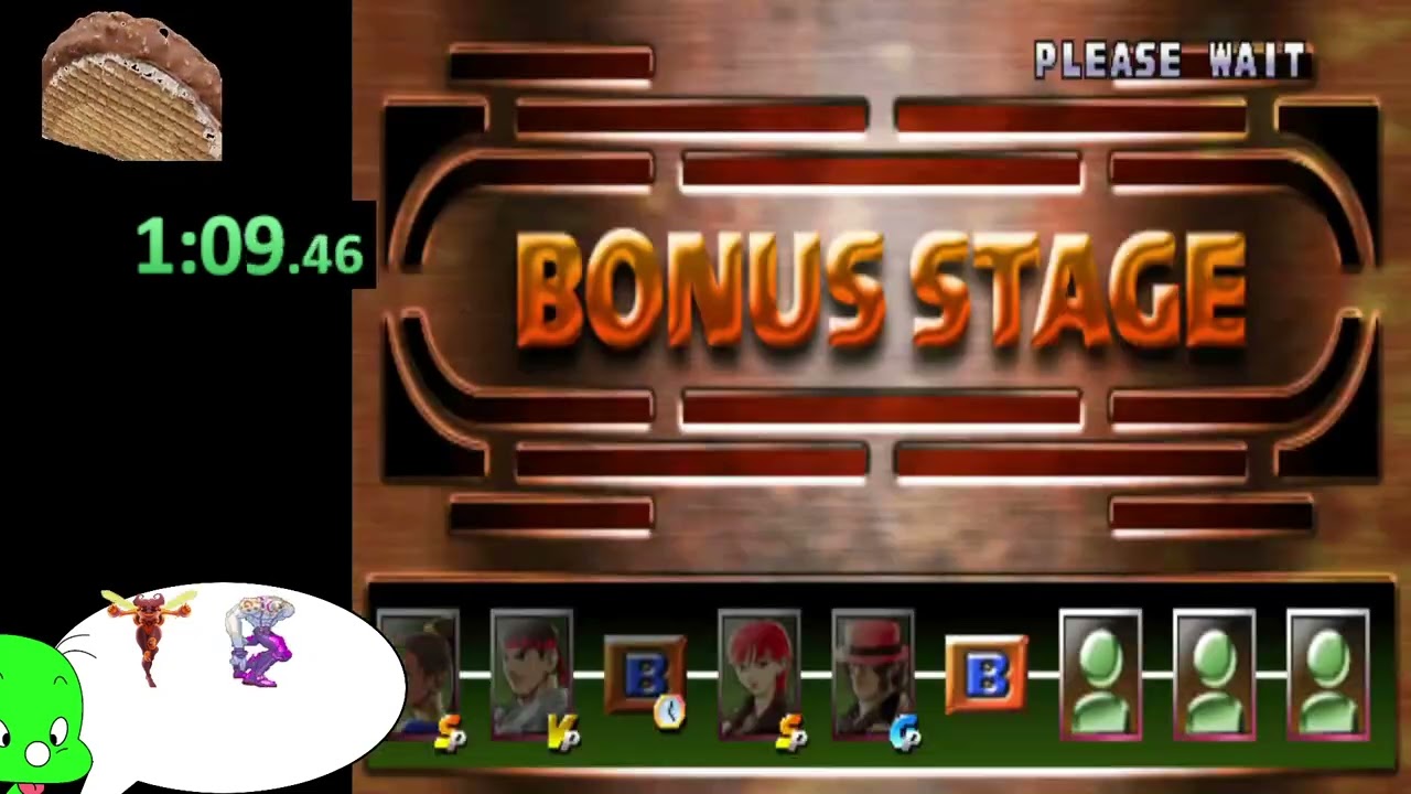 Street Fighter EX2+ Arcade Any% World Record 2:12.17