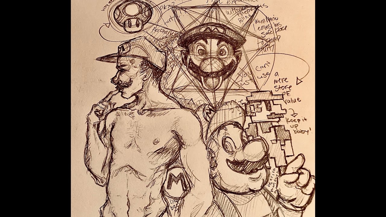 Mario The Idea VS. Mario The Man