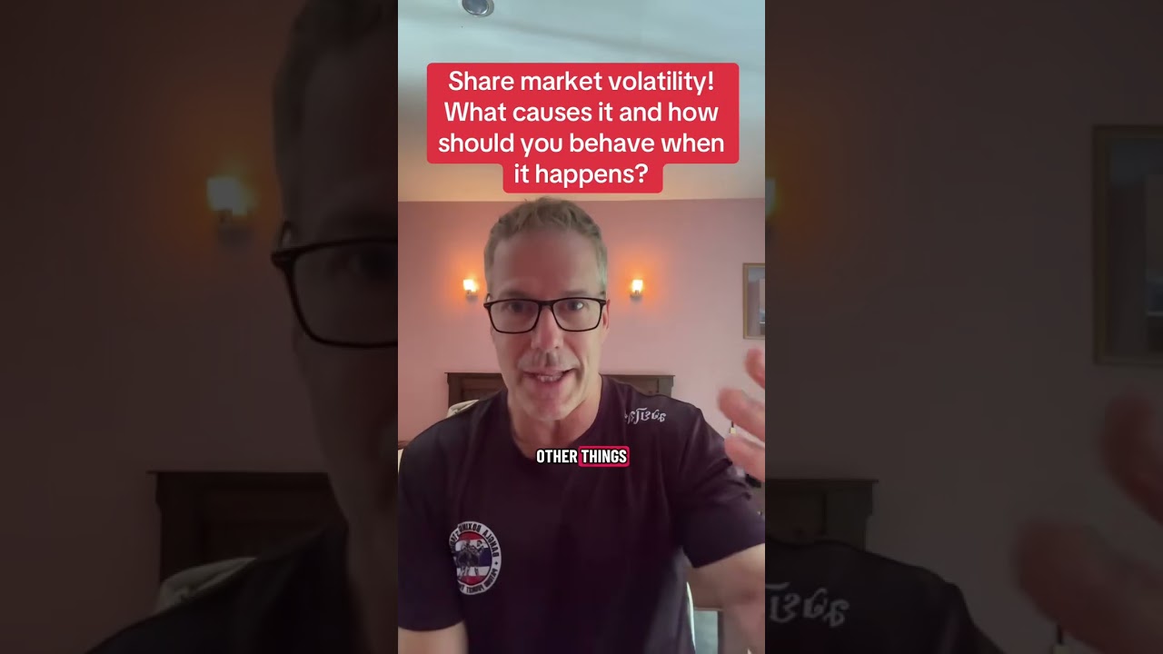 Share market volatility! What causes it and how should you behave when it happens? #investment