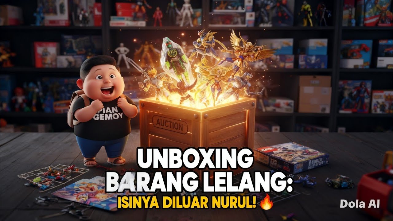 Unboxing Barang Lelang: Isinya Diluar Nurul! 🔥