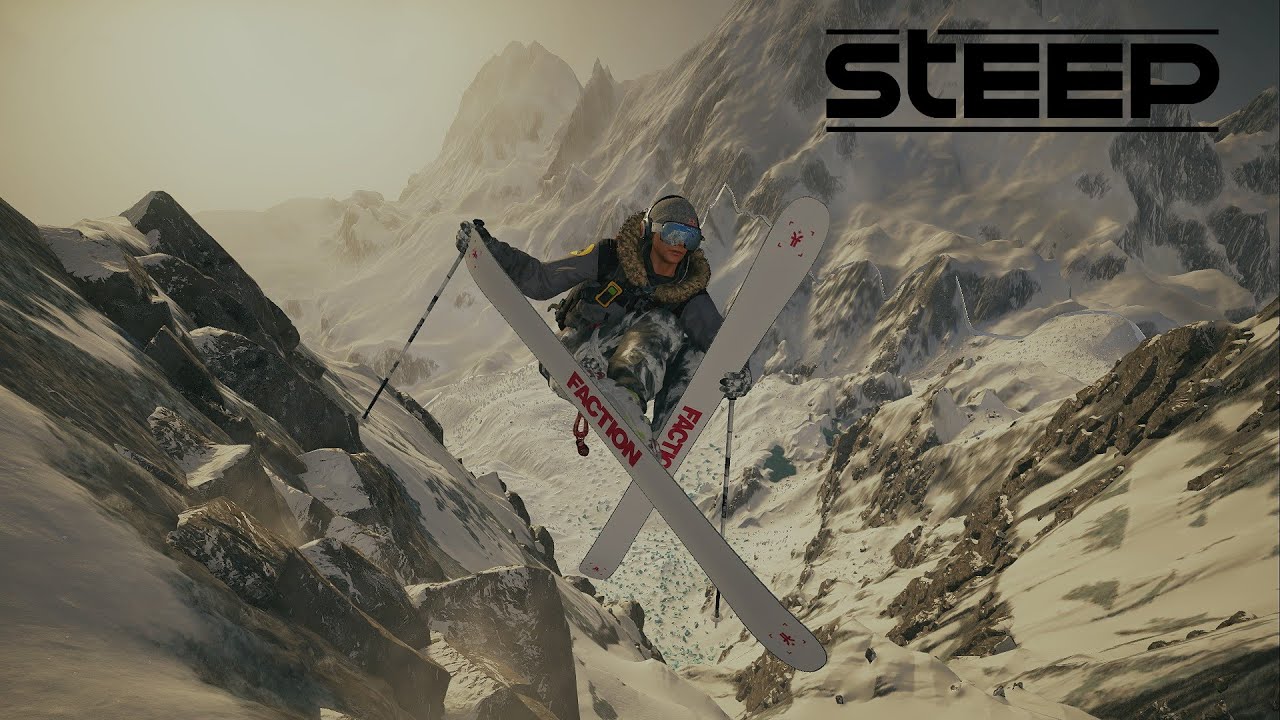 [FREE TO USE] 10 Minutes of Steep Gameplay - no commentary / no music / no HUD