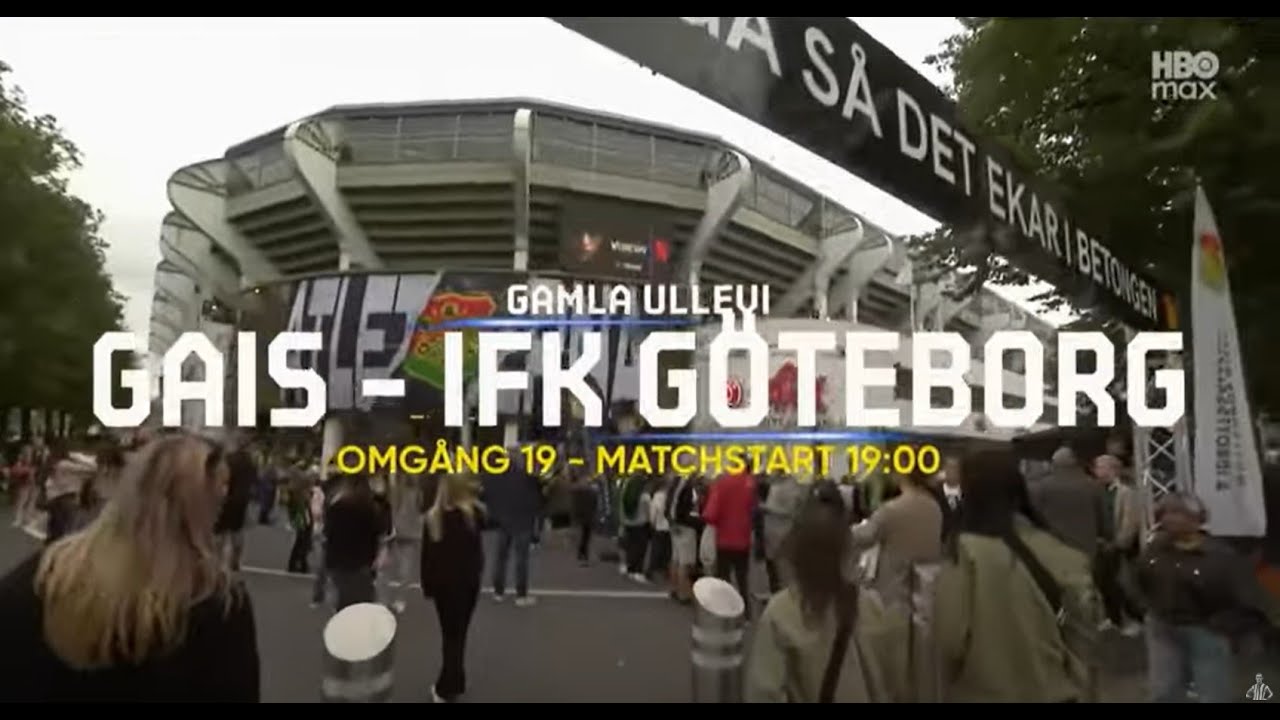 Allsvenskan 2025 - Omgång 19: GAIS - IFK Göteborg