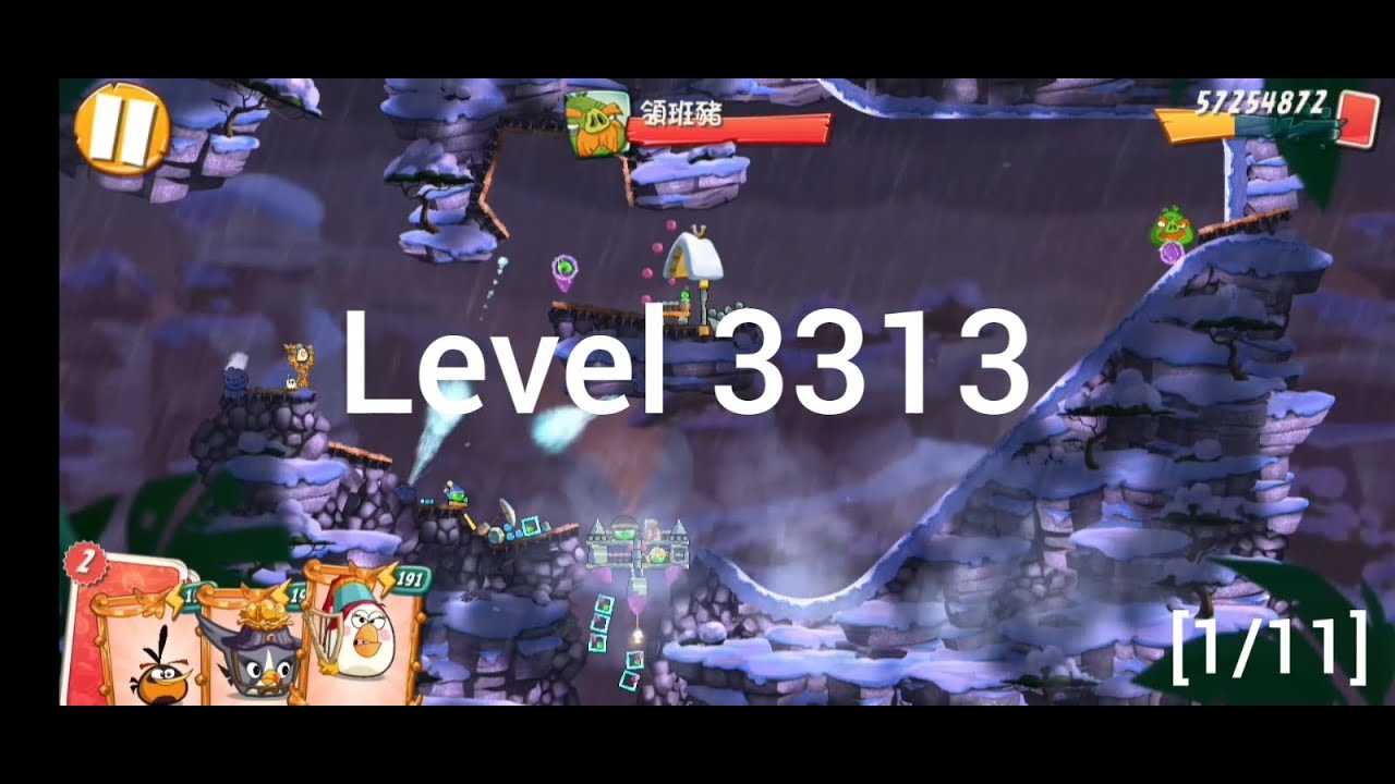 Angry Birds 2 level 3313