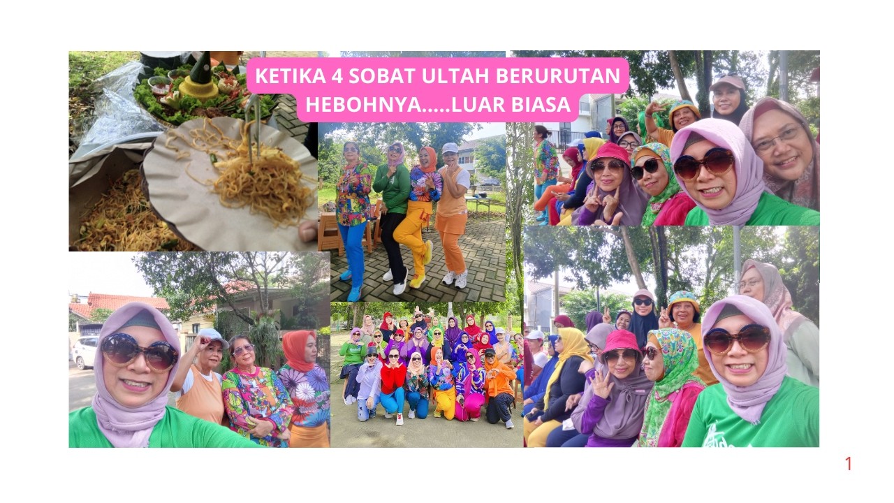 MOMENT LANGKA ULTAH BERURUTAN - SYUKURAN SEDERHANA BARENG-BARENG