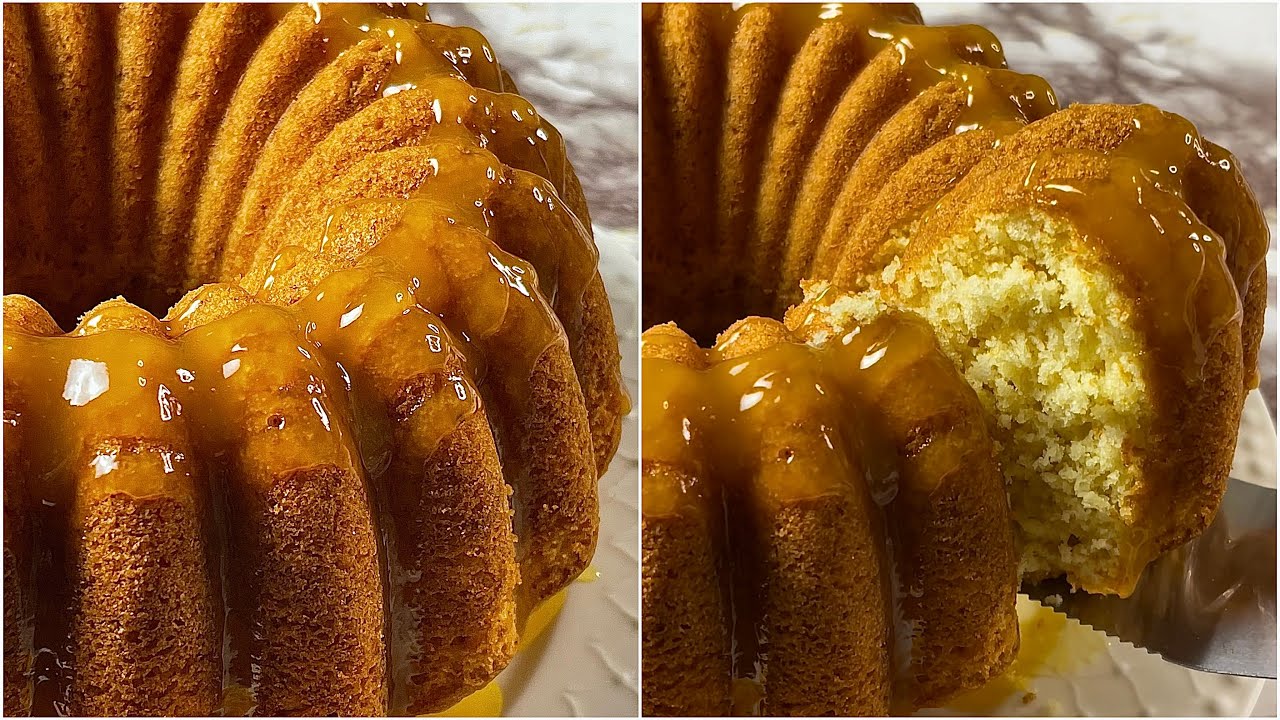 كيكة البرتقال 🍊 مع صوص البرتقال بطريقة سهله وبسيطه .
