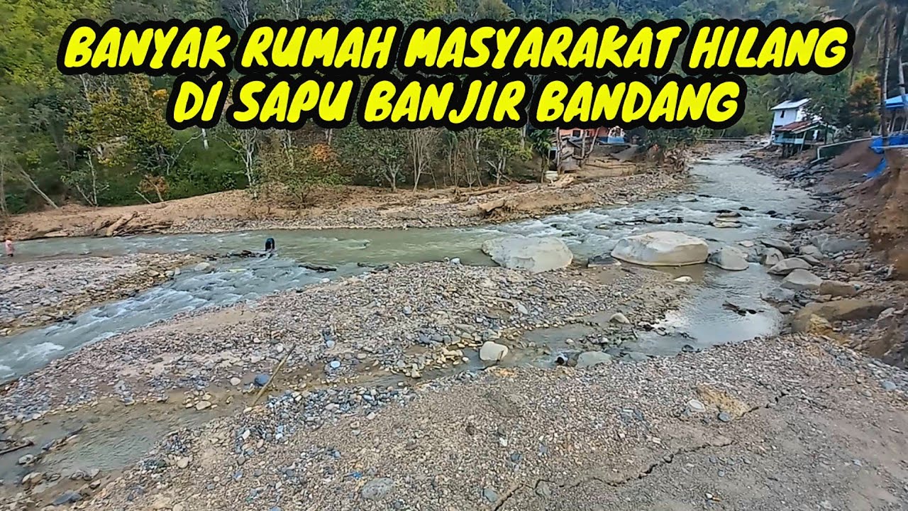Kondisi Lumut Dan Ise-ise Setelah Longsor Dan Banjir Bandang Kec Linge Kab Aceh Tengah Prov Aceh 
