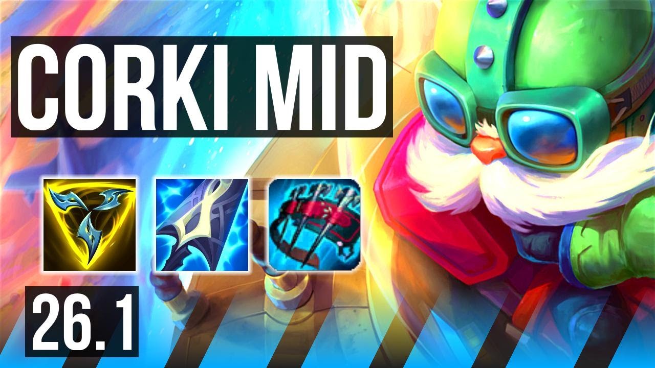 CORKI vs AKALI (MID) | Fleet Footwork | KR Master | 26.1
