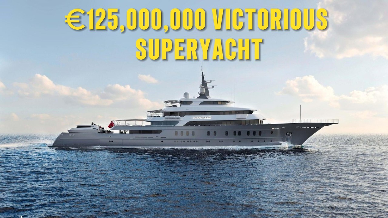 Откройте для себя САМУЮ роскошную суперъяхту VICTORIOUS за 125 миллионов евро