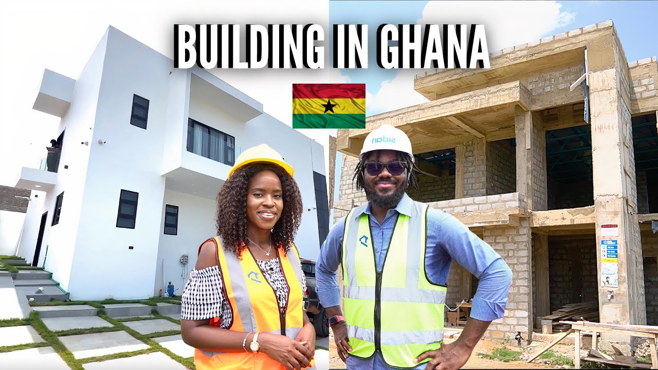 HOW TO START BUILDING A HOUSE IN GHANA | CUTTING COSTS, TIME EFFICIENCY, AVOIDING THEFT ETC.