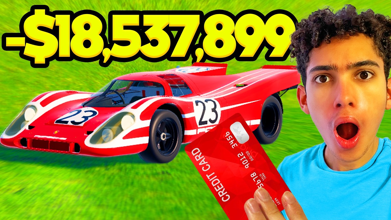 I Spent $18,537,899 For NEW PORSCHES In Driving Empire!