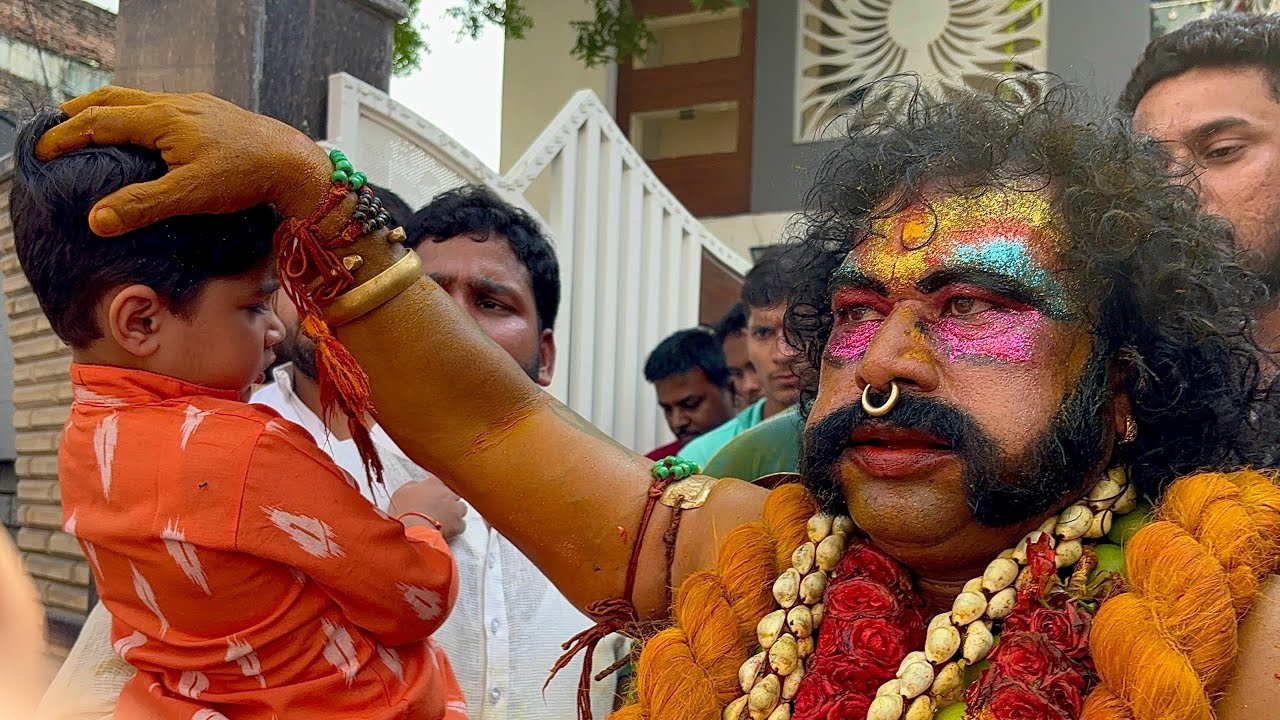Balwant Singh Potharaju Entry | Balwant Singh potharaju at Lal Darwaza Bonalu 2024 | Old City