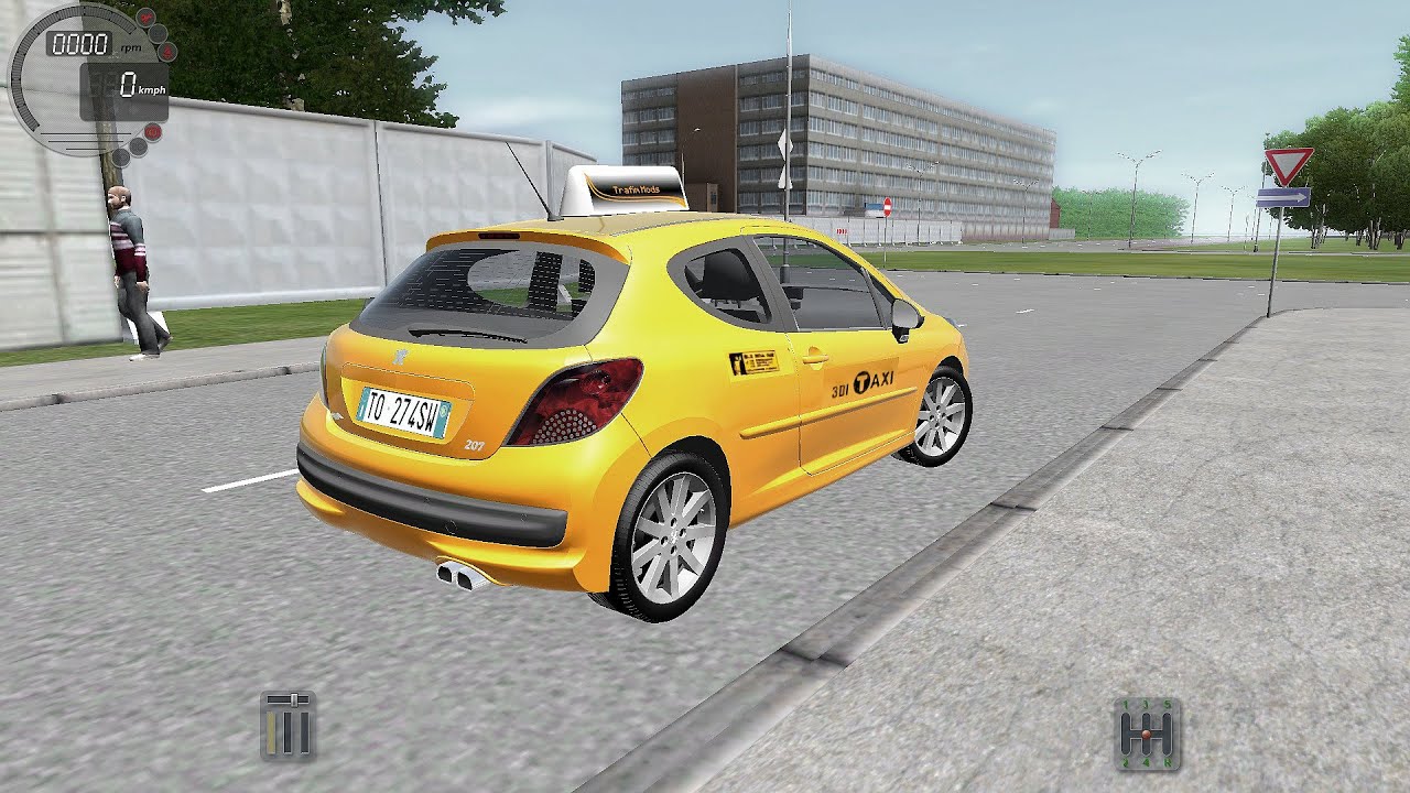 City Car Driving 1.5.0 PEUGEOT 207 TAXI [G27]