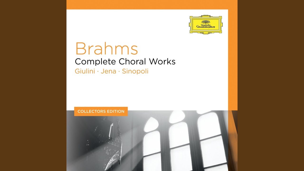 Brahms: Dreizehn Kanons Op. 113: 13. Einförmig ist der Liebe Gram