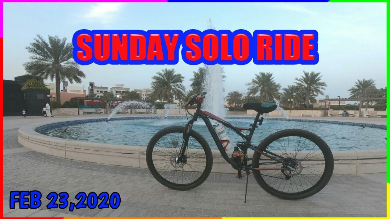Vlog #39 Sunday solo ride,feb 23,2020 let's gow🚵🚵🚵