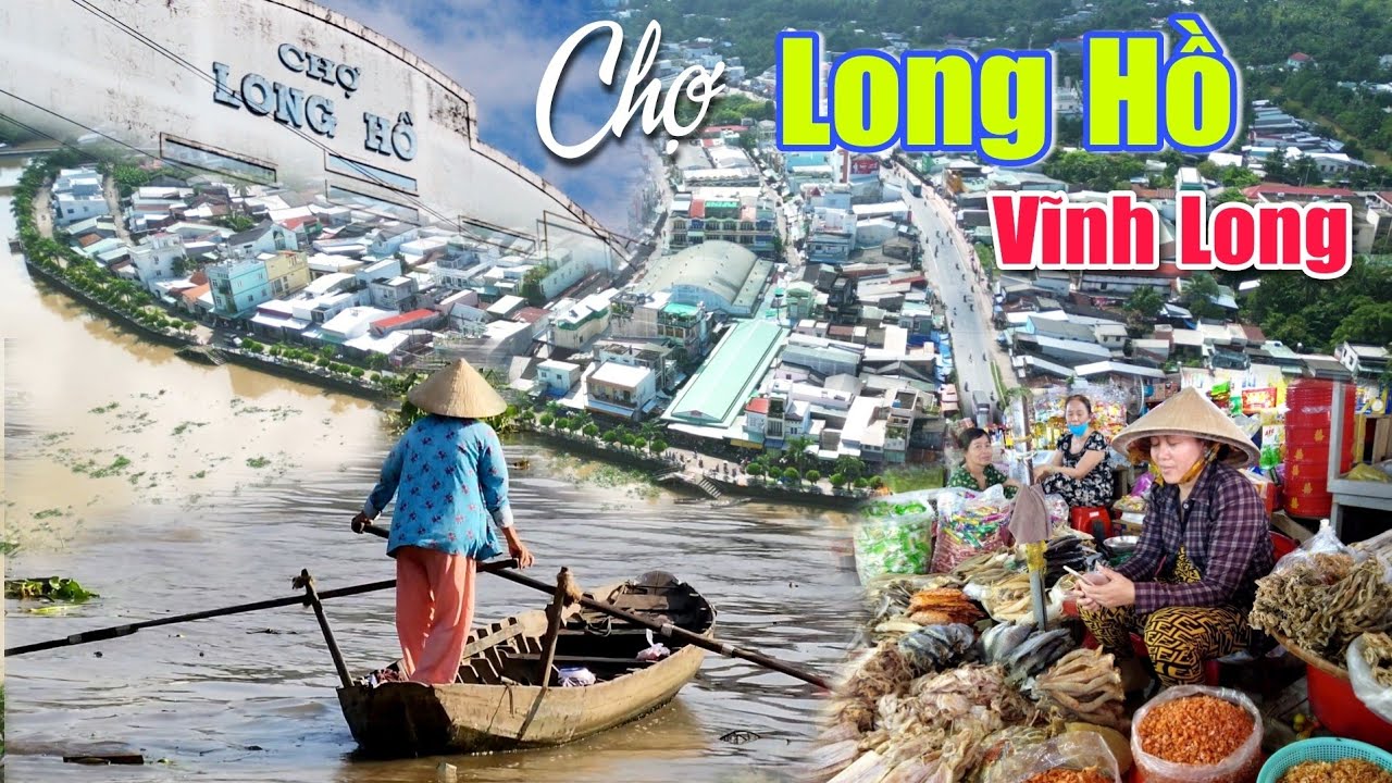 Về Vĩnh Long đi chợ Long Hồ Đặc Trưng Chợ Quê Miền Tây Sông Nước Tràn Ngập Khô Mắm Bánh Quê