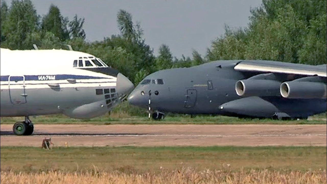 Видели такой? — Китайский Xian Y-20 со звуком Ил-76 (Д-30КП) Рязань - Авиадартс 2021 (Дубровичи)