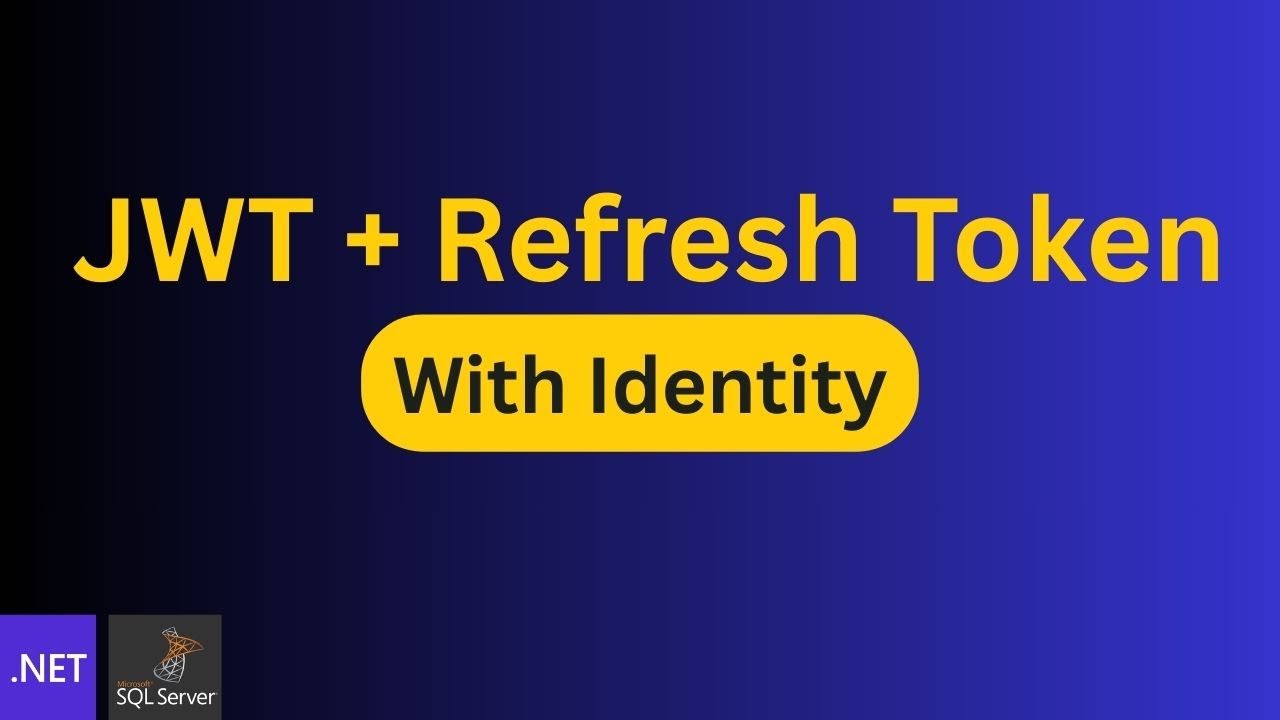 Dotnet core JWT authentication and refresh token with sql sever