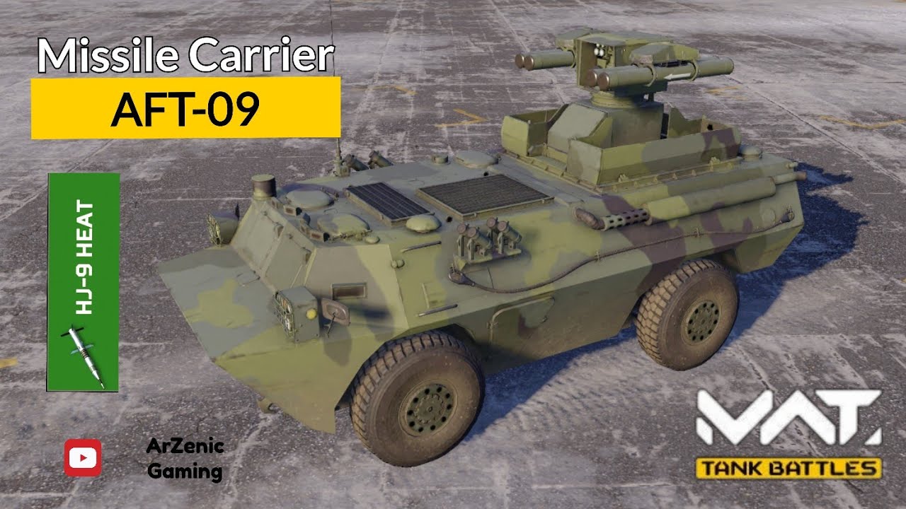 AFT-09 _ ATGM that can be in Anti Air mode _ MWT Tank Battles