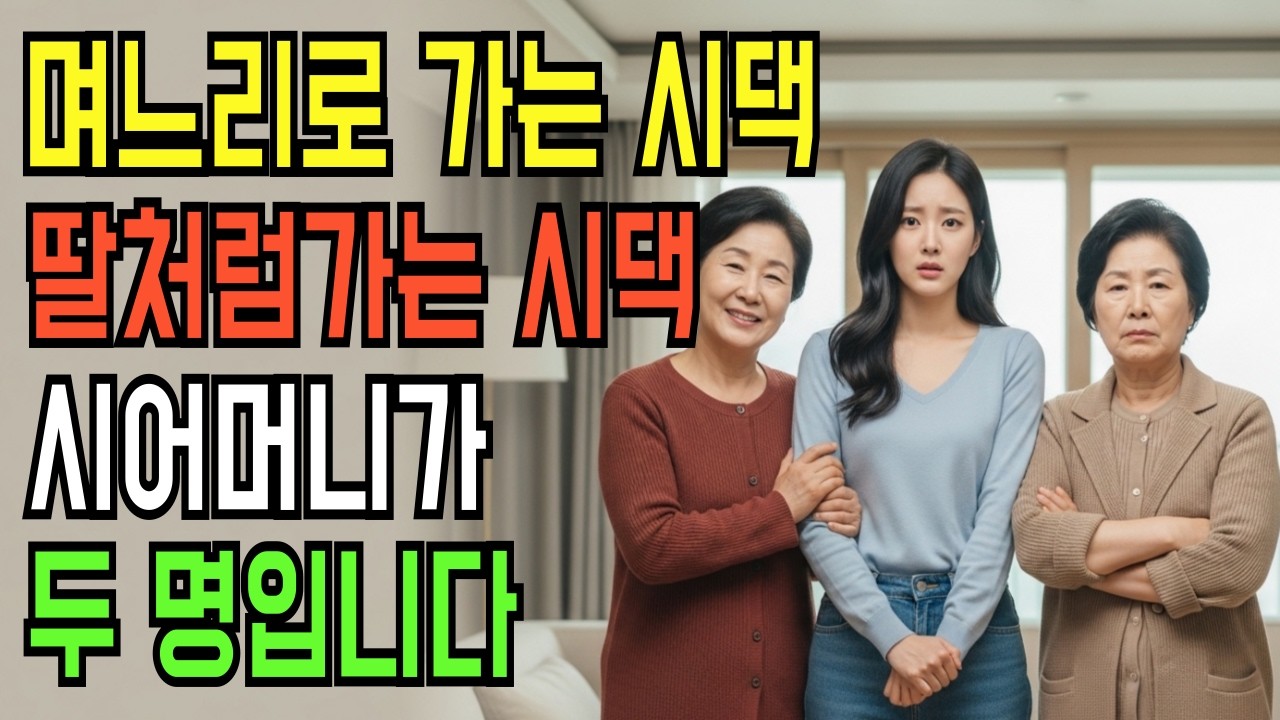 시댁이 두 곳이었습니다 | 7년간 오해했던 재혼 시어머니 이야기 (명절 가족 실화)
