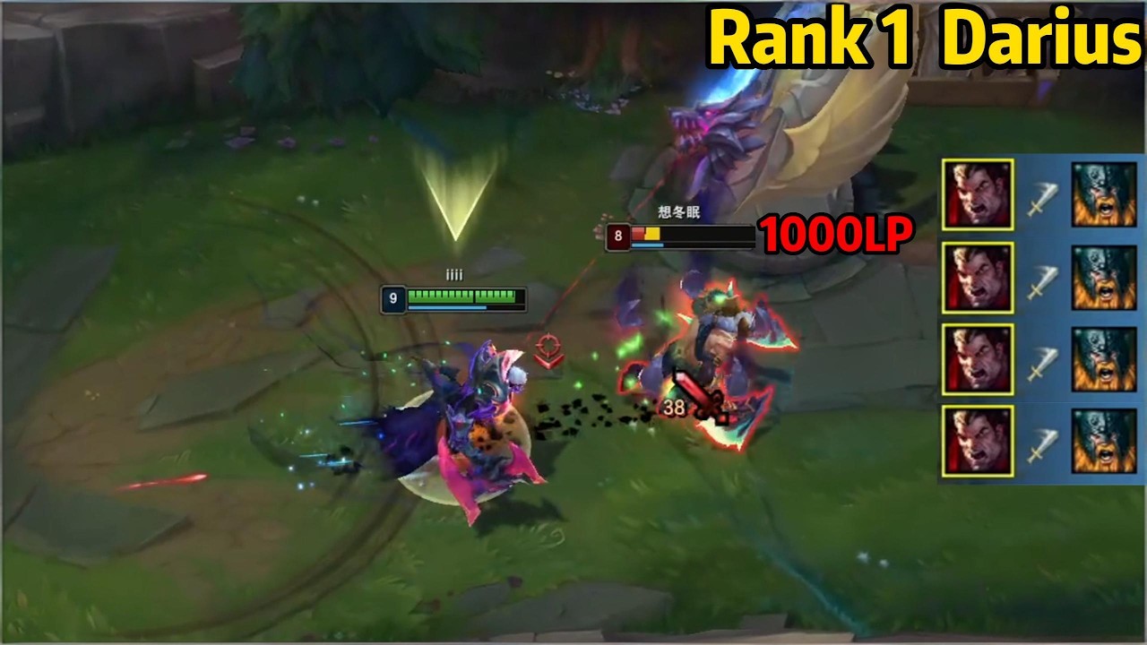 Rank 1 Darius: He Makes This 1000LP Olaf OTP Regret Queueing...