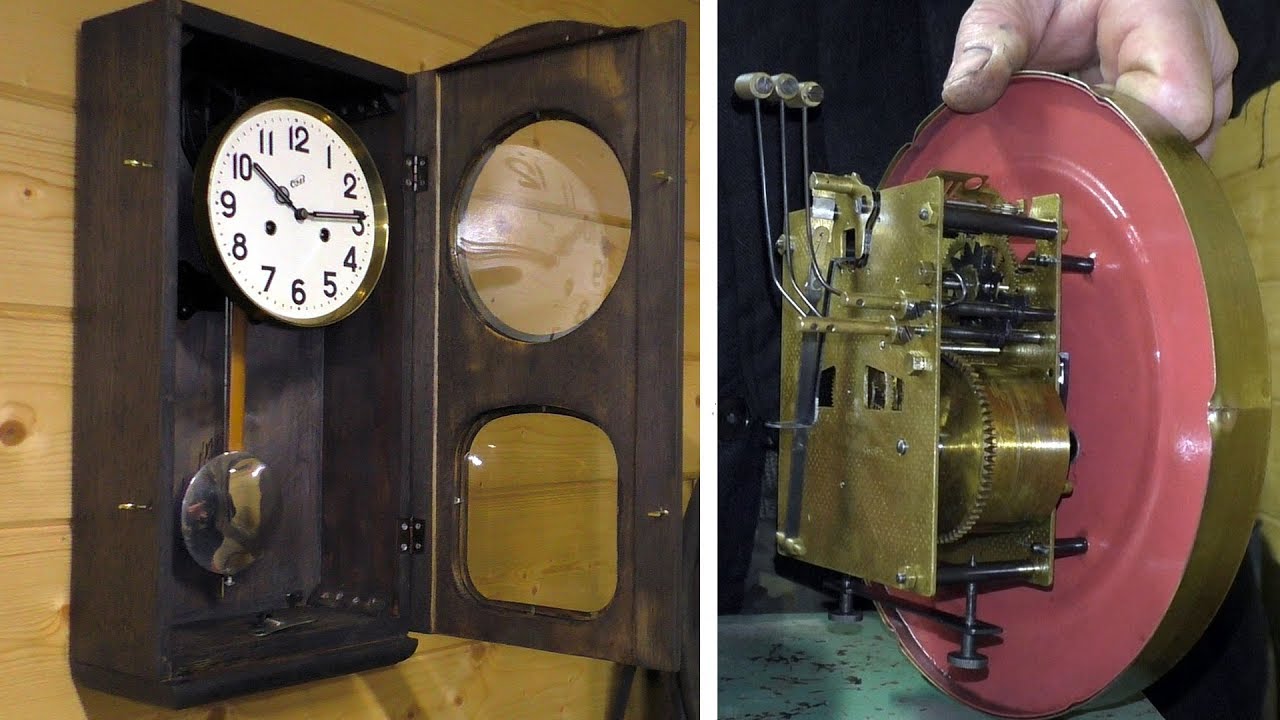 Восстановление и настройка старых часов с боем | Clock tuner