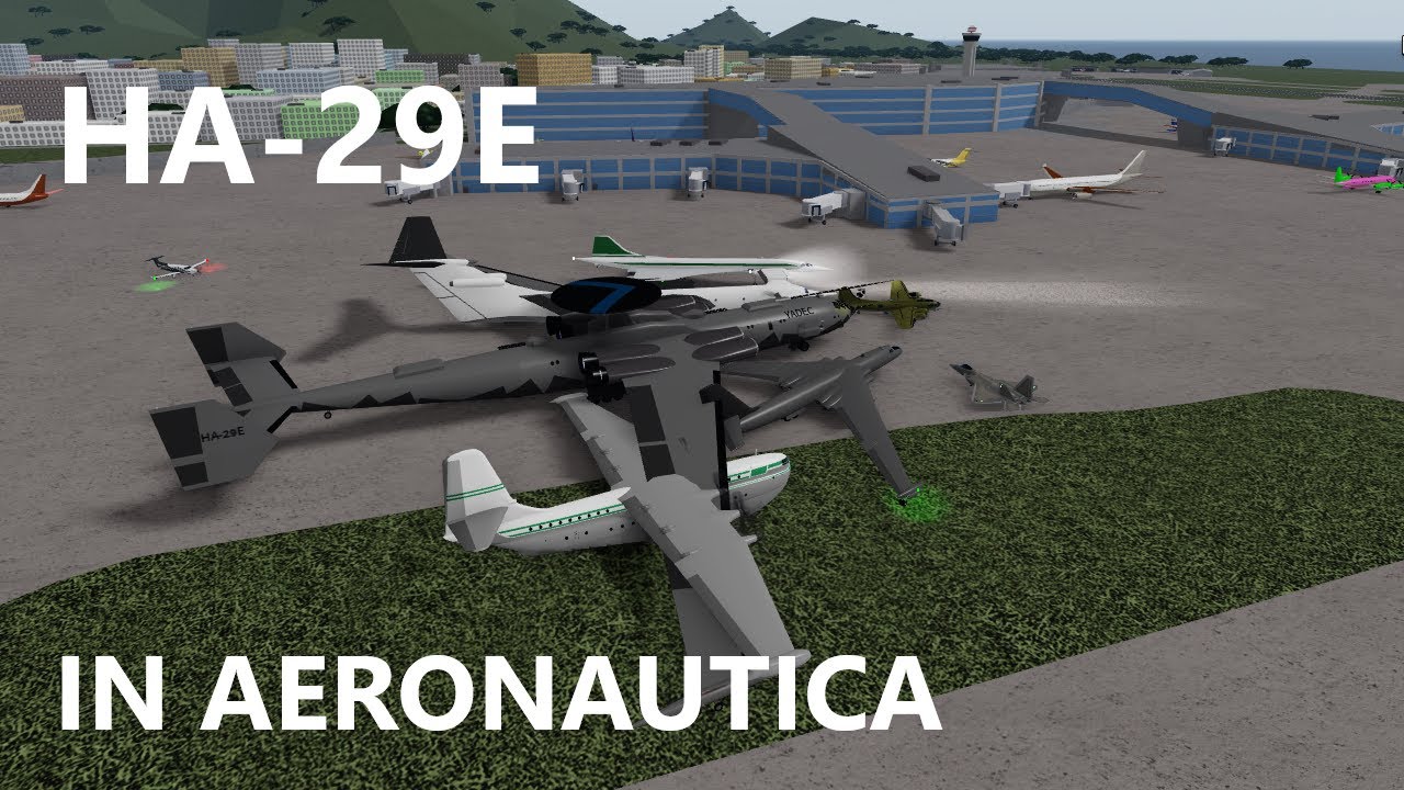 Escorting a HA-29E | Roblox Aeronautica