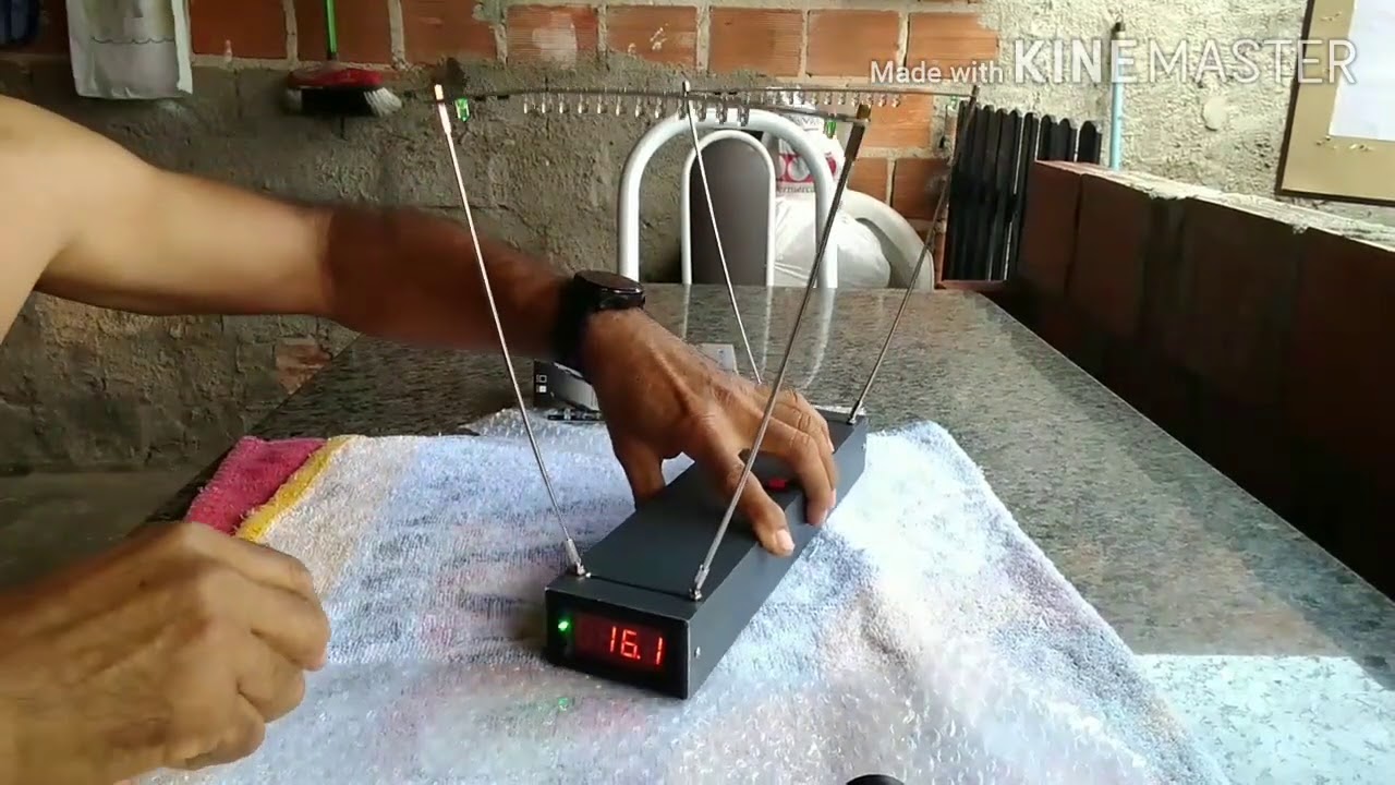 CRONÓGRAFO BALÍSTICO nova aquisição e MONTAGEM E TESTE