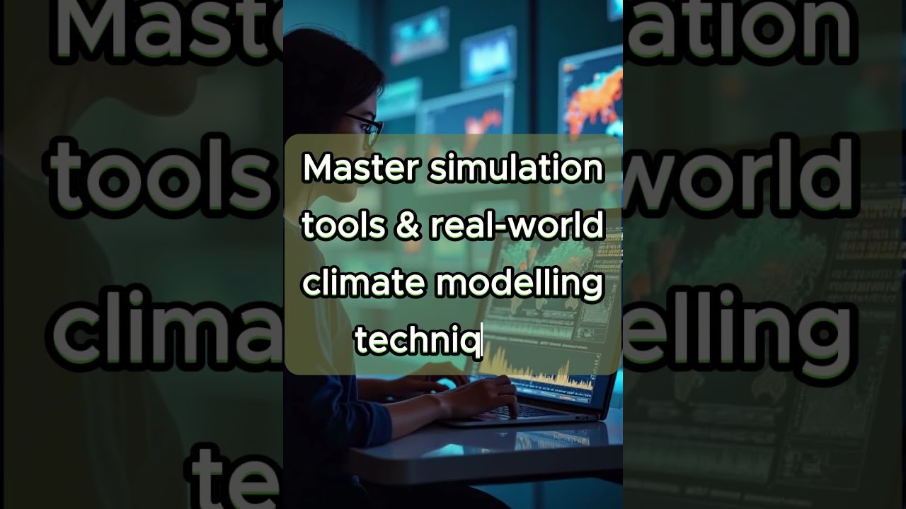 🌍 Become a Certified Climate Modelling Specialist and help shape a more sustainable future