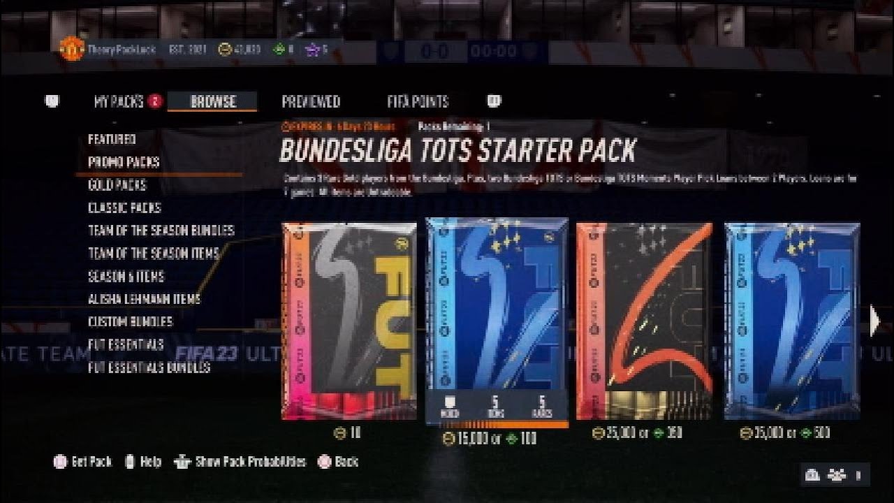 FIFA 23 - BUNDESLIGA TOTS STARTER PACK