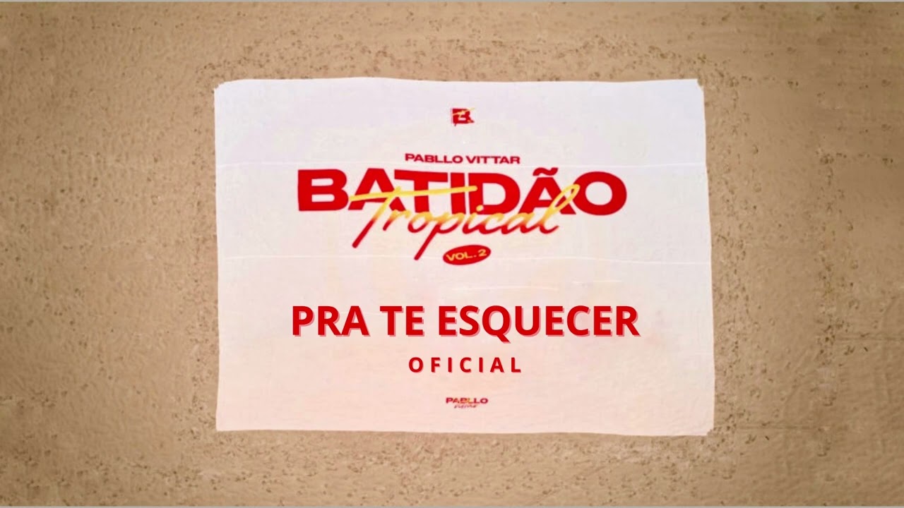 Pabllo Vittar - Pra Te Esquecer PLAYBACK (OFICIAL)
