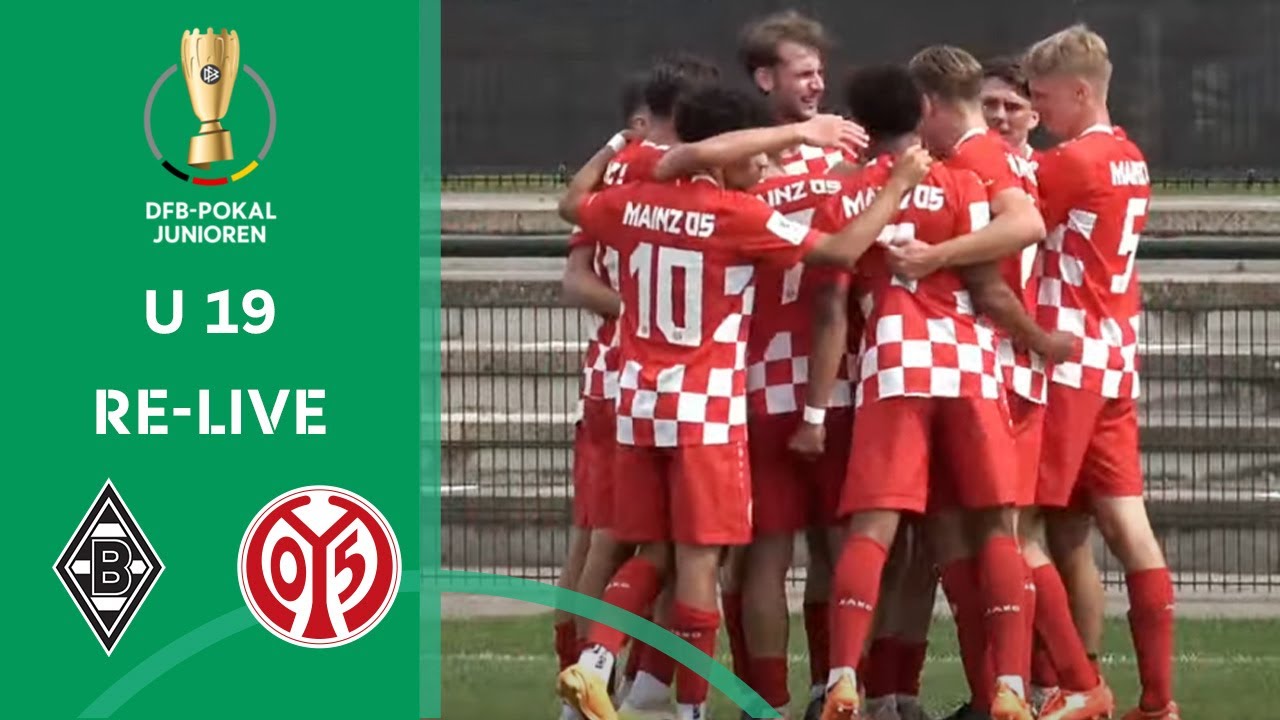 Borussia M'Gladbach U 19 - 1. FSV Mainz 05 U 19 | A-Junioren DFB-Pokal