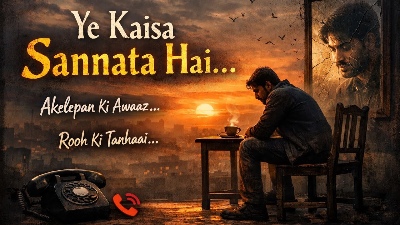 Sannata - | The Loneliness Song | Soulful Hindi Indie 2026 #trending #hindisong #sad #emotionalsong